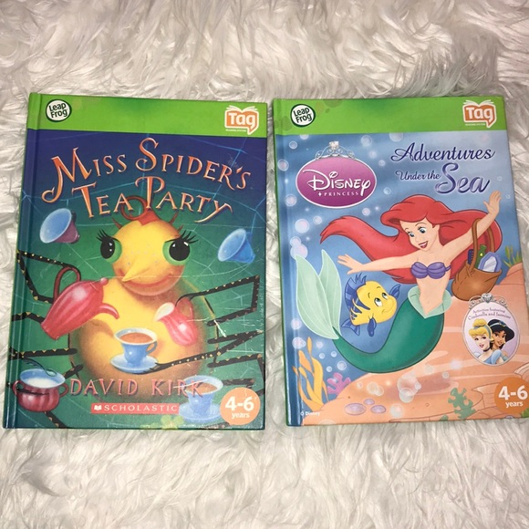 Leap Frog Other - ⚫️5/$25 (2) LEAP FROG TAG BOOKS NO Wand